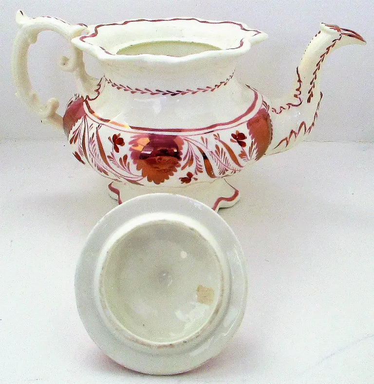Antique Victorian Pink Lustre 
