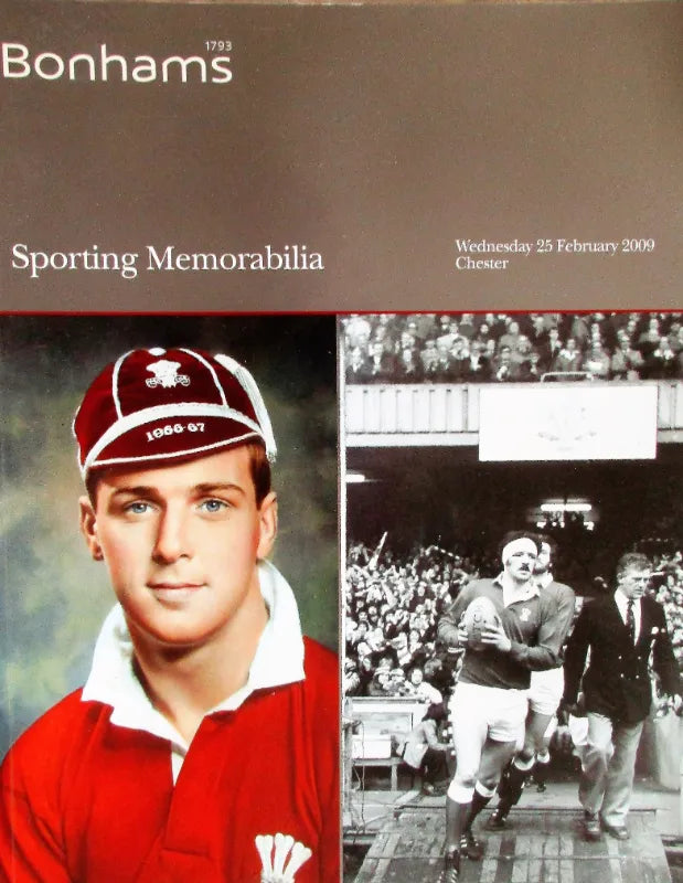 Bonhams ~ Sporting Memorabilia ~ Chester ~ 25. 02. 2009
