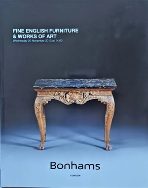 Bonhams ~ Furniture & Works of Art ~ London ~ 20. 11. 2013