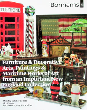 Bonhams ~ Furniture & Paintings ~ Portsmouth, NH ~ 15. 10. 2012
