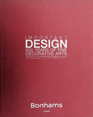 Bonhams ~ Important Design ~ London ~ 25. 10. 2017