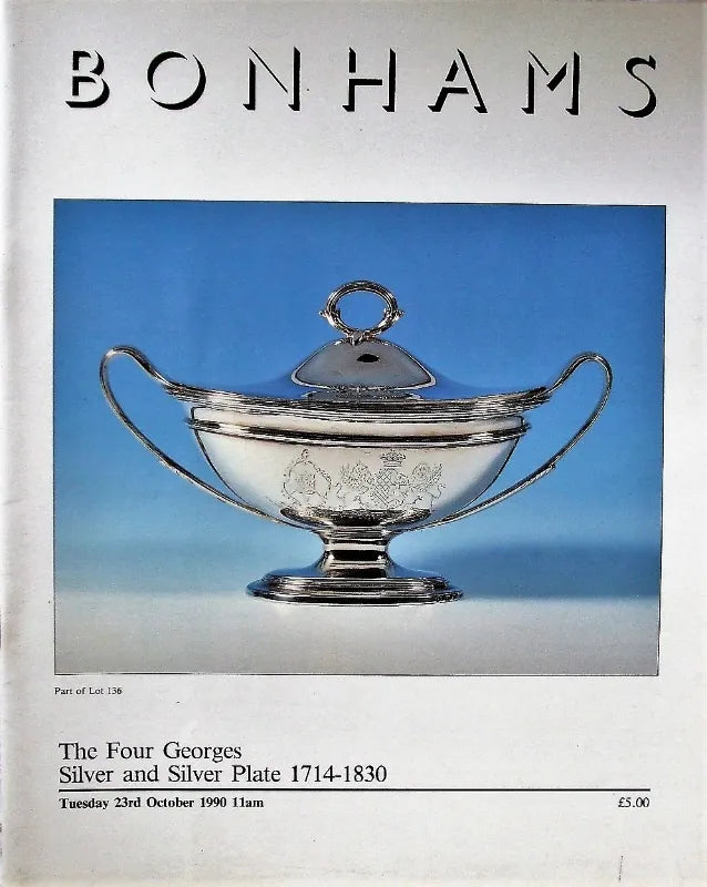 Bonhams ~ Silver and Plate ~ London ~ 23. 10. 1990