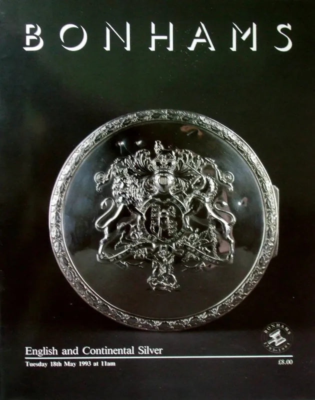 Bonhams ~ English & Continental Silver ~ London ~ 18. 05. 1993