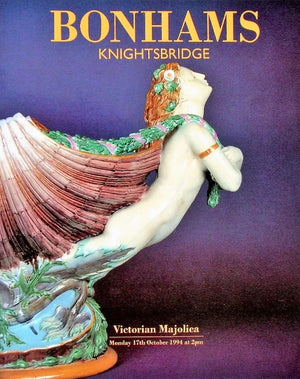 Bonhams ~ Victorian Majolica ~ London ~ 17. 10. 1994