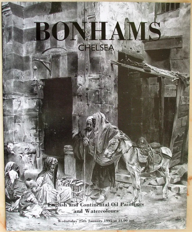 Bonhams ~ Oil Paintings & Watercolours ~ London ~ 25. 01. 1995