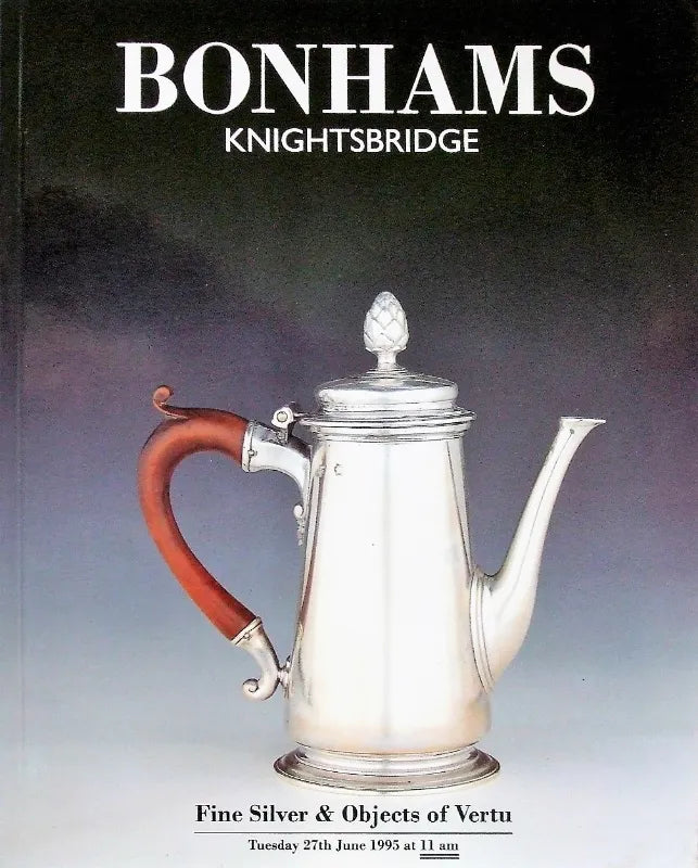 Bonhams ~ Silver & Vertu ~ London ~ 27. 06. 1995
