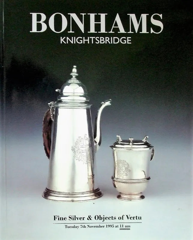 Bonhams ~ Silver & Vertu ~ London ~ 07. 11. 1995