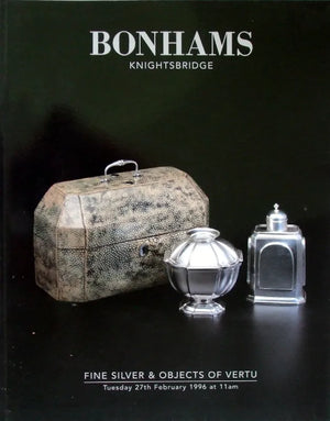 Bonhams ~ Silver & Vertu ~ London ~ 27. 02. 1996