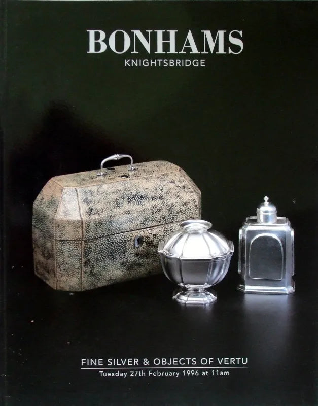 Bonhams ~ Silver & Vertu ~ London ~ 27. 02. 1996