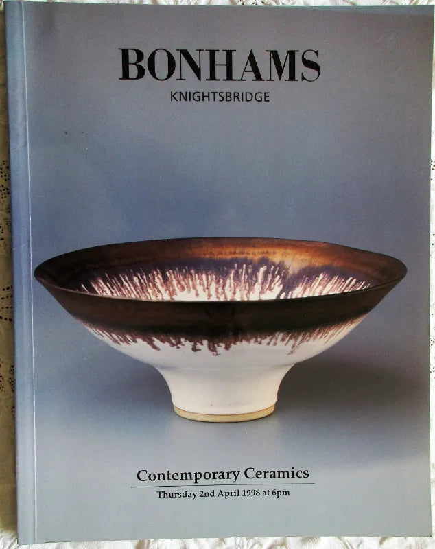 Bonhams ~ Contemporary Ceramics ~ London ~ 02. 04. 1998