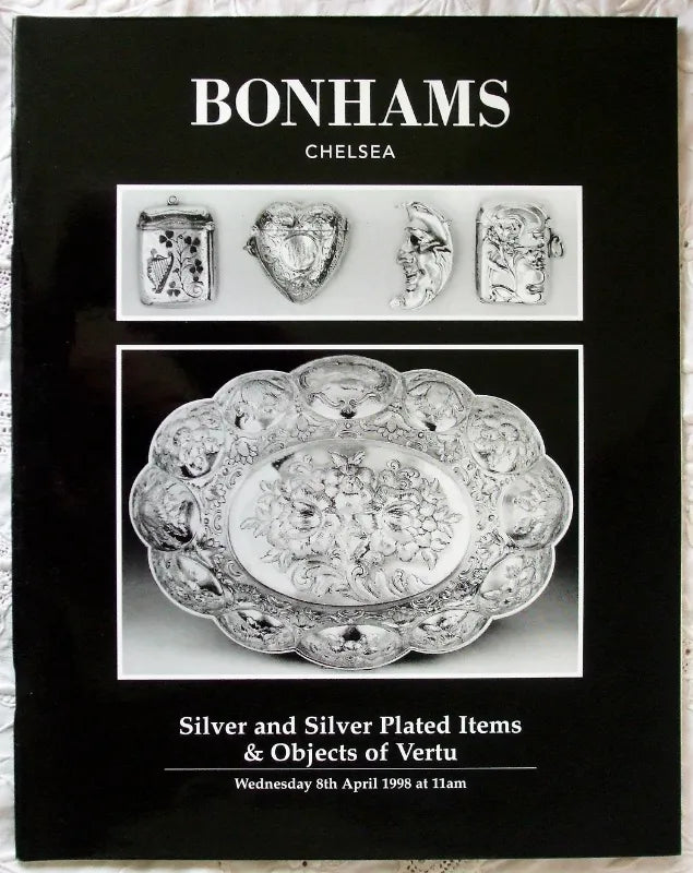 Bonhams ~ Silver, Plate & Vertu ~ London ~ 08. 04. 1998