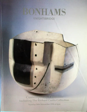 Bonhams ~ Contemporary Ceramics ~ London ~ 24. 11. 1998