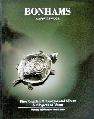 Bonhams ~ Silver & Vertu ~ London ~ 20. 10. 1998