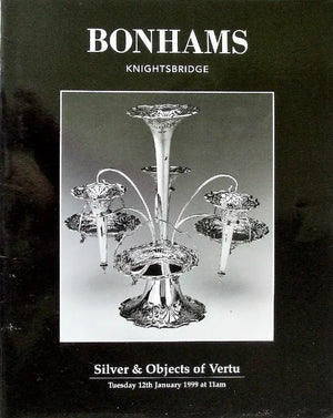 Bonhams ~ Silver & Vertu ~ London ~ 12. 01. 1999