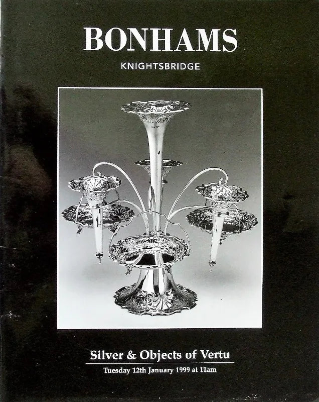 Bonhams ~ Silver & Vertu ~ London ~ 12. 01. 1999