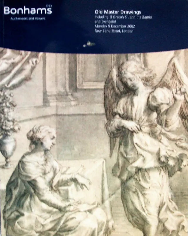 Bonhams ~ Old Master Drawings ~ El Greco ~ London ~ 09. 12. 2002