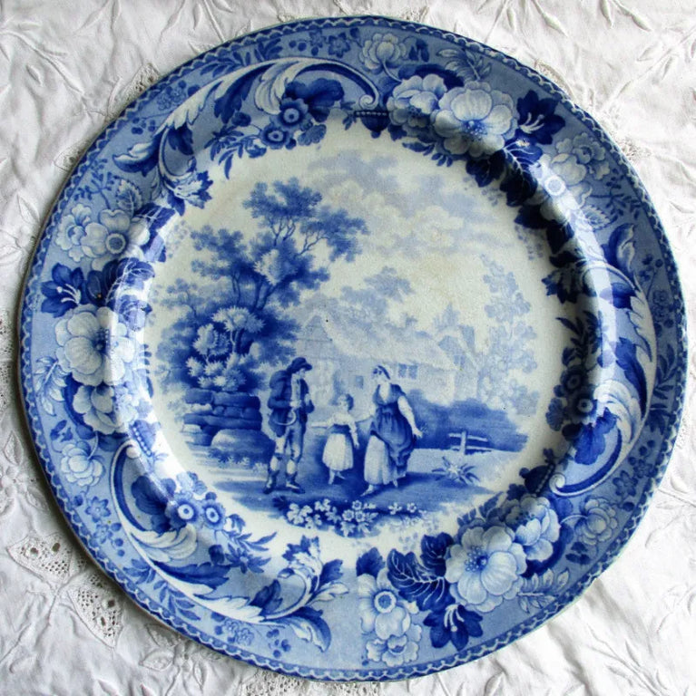 Georgian Blue & White 