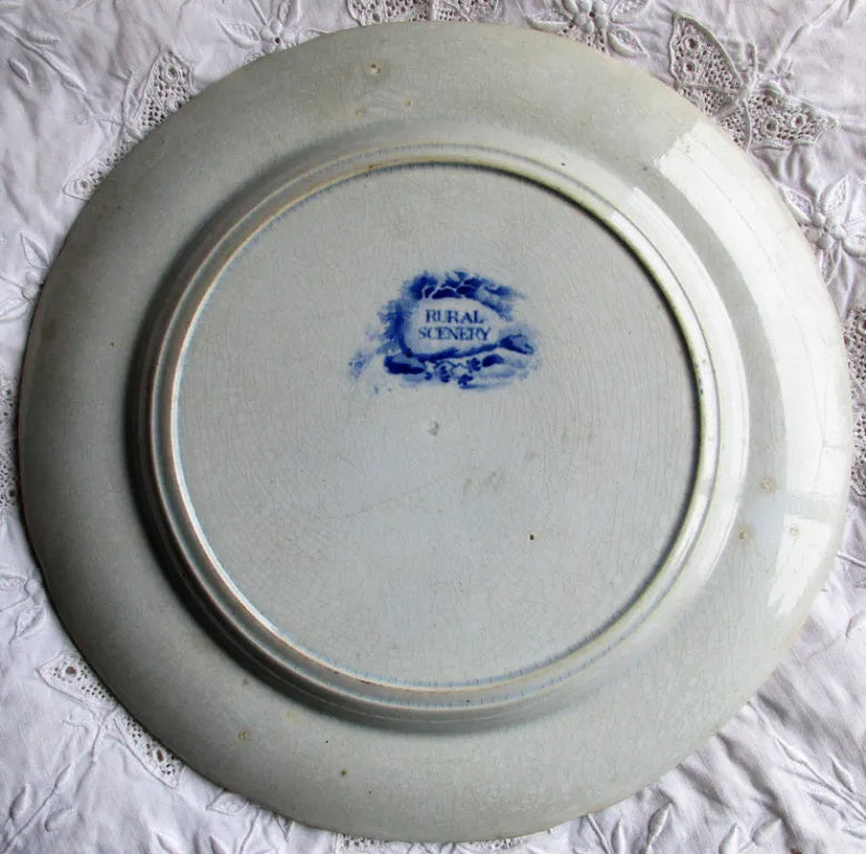 Georgian Blue & White 