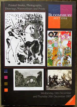 Bloomsbury ~ Books, Photographs, Prints ~ London ~ 19./20.12.2007