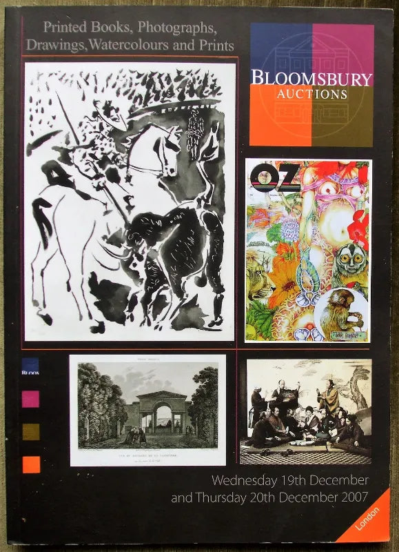 Bloomsbury ~ Books, Photographs, Prints ~ London ~ 19./20.12.2007