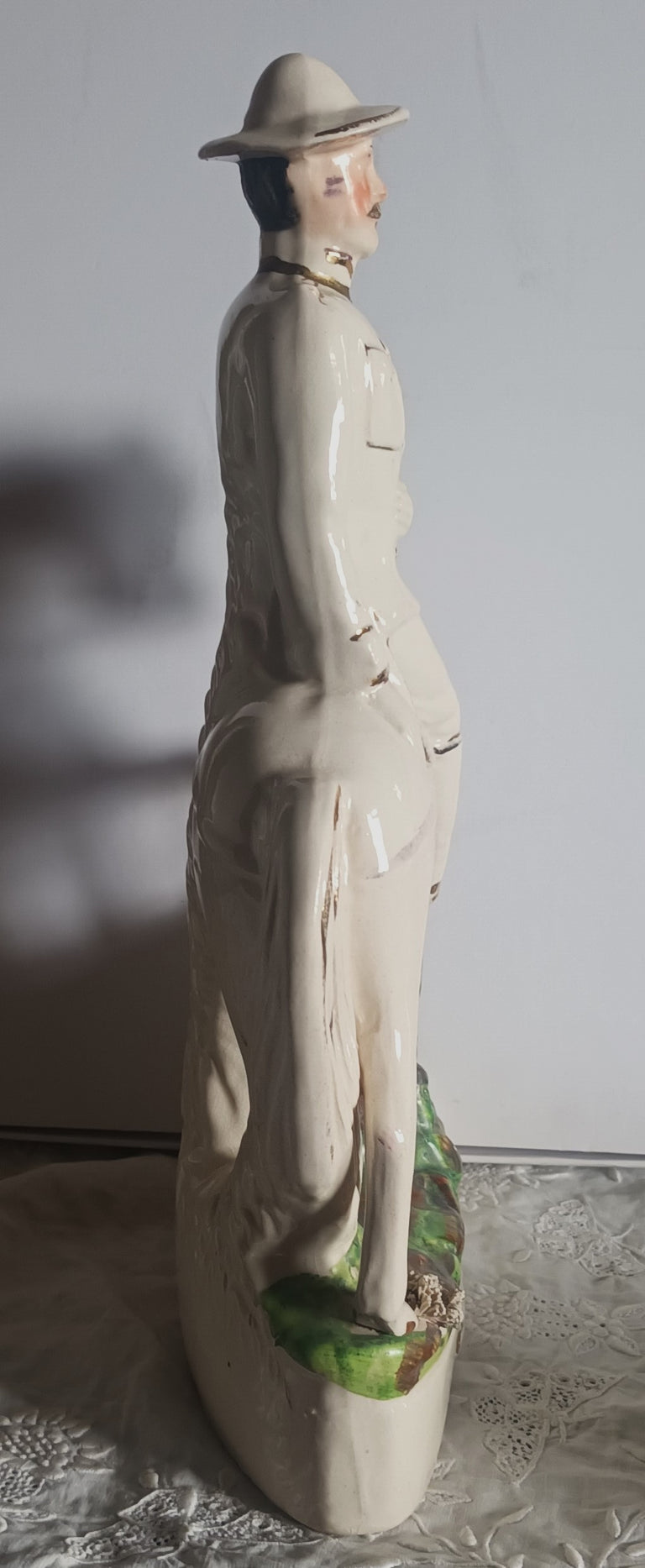 Antique Victorian Staffordshire Figure ~ 