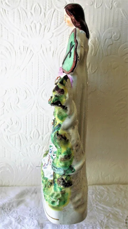 Antique Victorian Staffordshire Figure ~ 