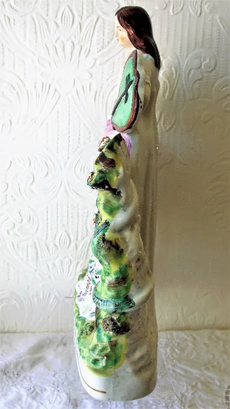 Antique Victorian Staffordshire Figure ~ 