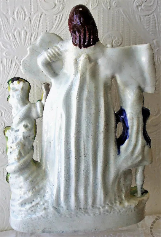 Antique Victorian Staffordshire Figure ~ 