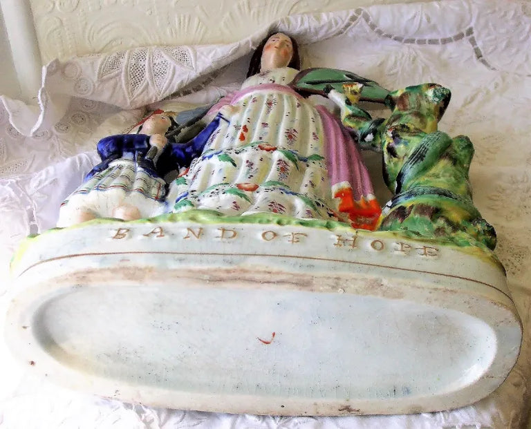 Antique Victorian Staffordshire Figure ~ 