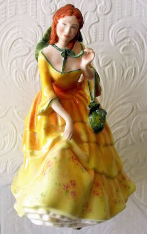 Royal Doulton Porcelain Figurine ~ "Barbara" ~ HN 2962 ~ Rare Colour