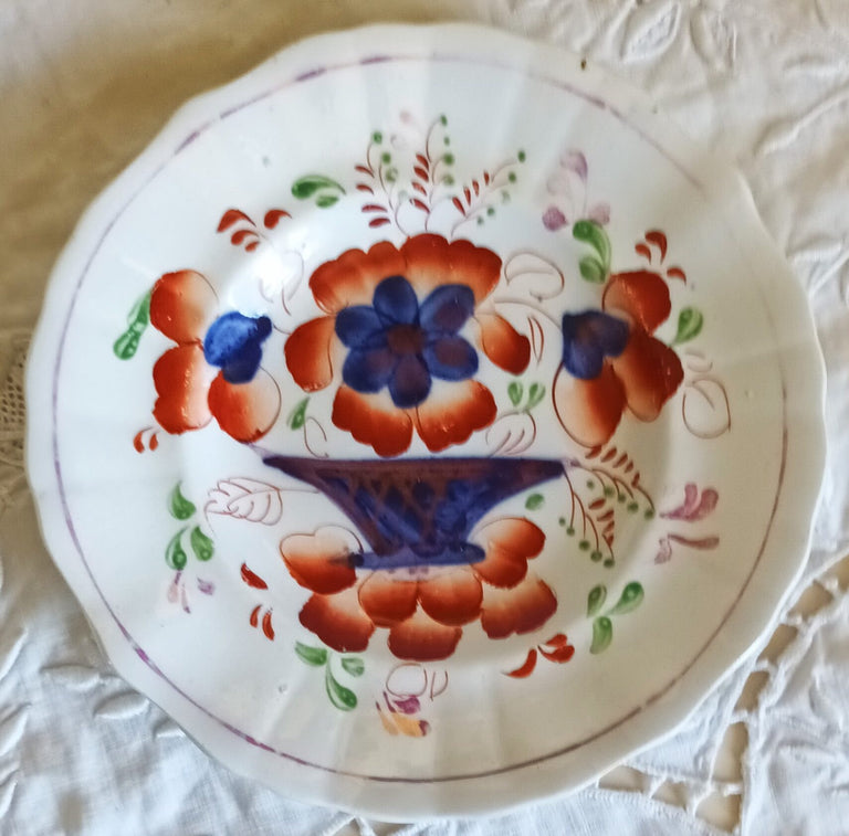 Basket of Flowers Dish 1a