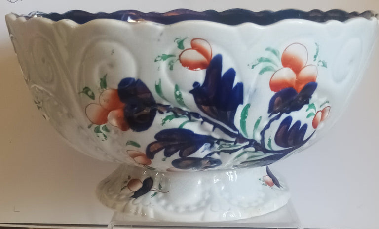 Antique Victorian Gaudy Welsh 