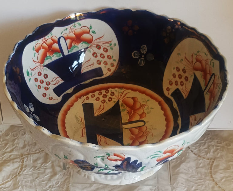 Antique Victorian Gaudy Welsh 