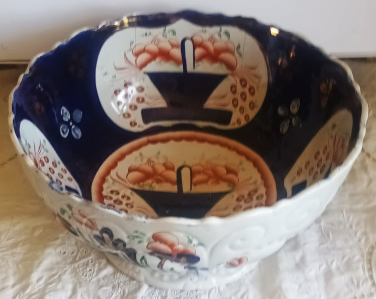 Antique Victorian Gaudy Welsh 