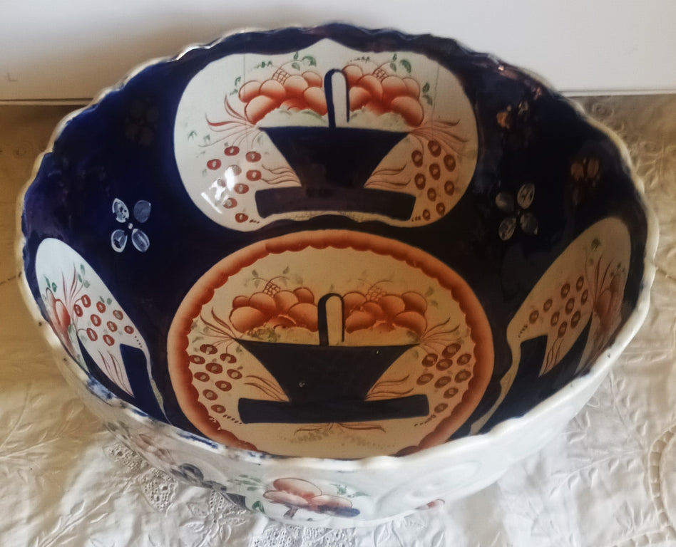 Antique Victorian Gaudy Welsh 
