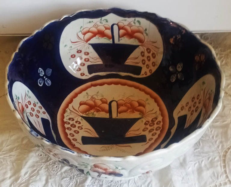 Antique Victorian Gaudy Welsh 