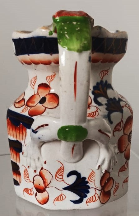 Antique Georgian Gaudy Welsh Bethesda pattern Fenton Jug