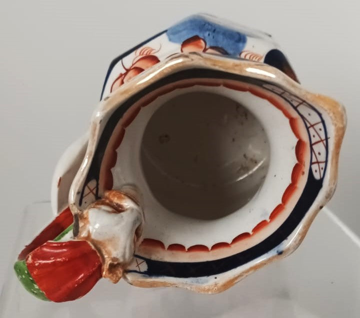 Antique Georgian Gaudy Welsh Bethesda pattern Fenton Jug