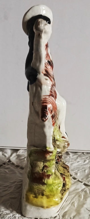 Antique English Victorian Staffordshire Figure 