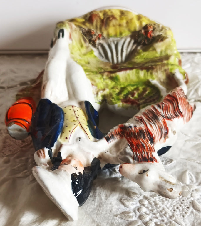 Antique English Victorian Staffordshire Figure 