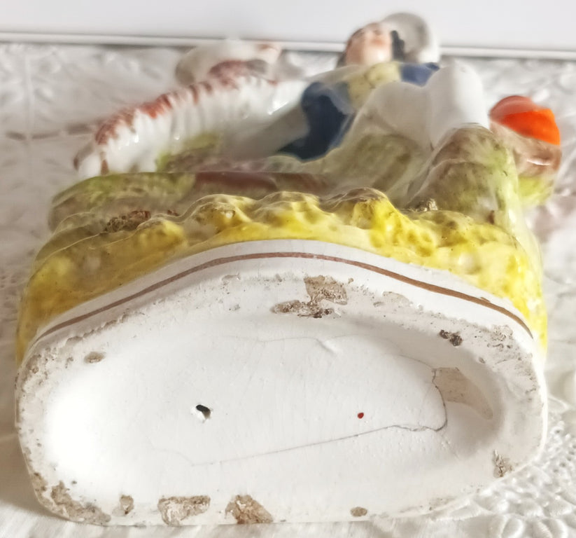 Antique English Victorian Staffordshire Figure 