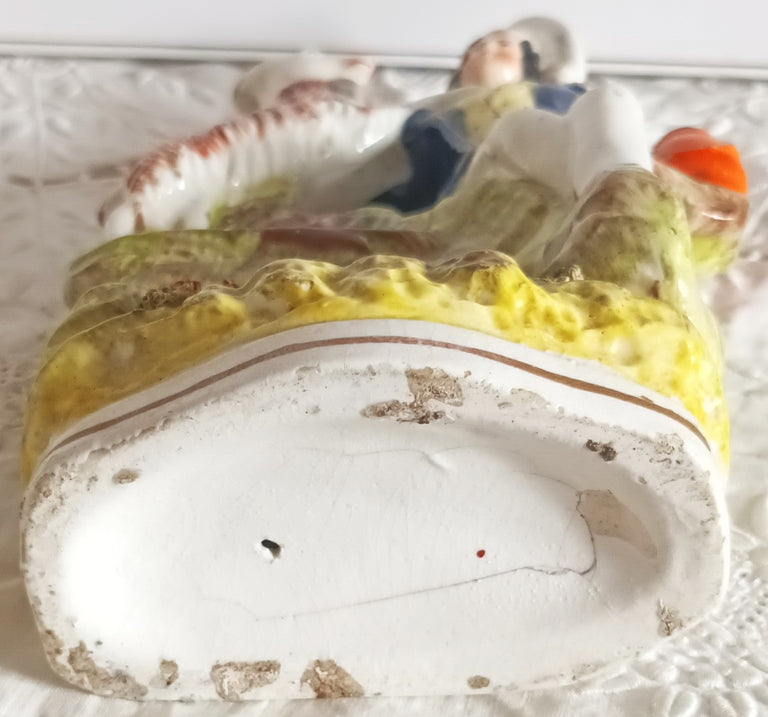 Antique English Victorian Staffordshire Figure 