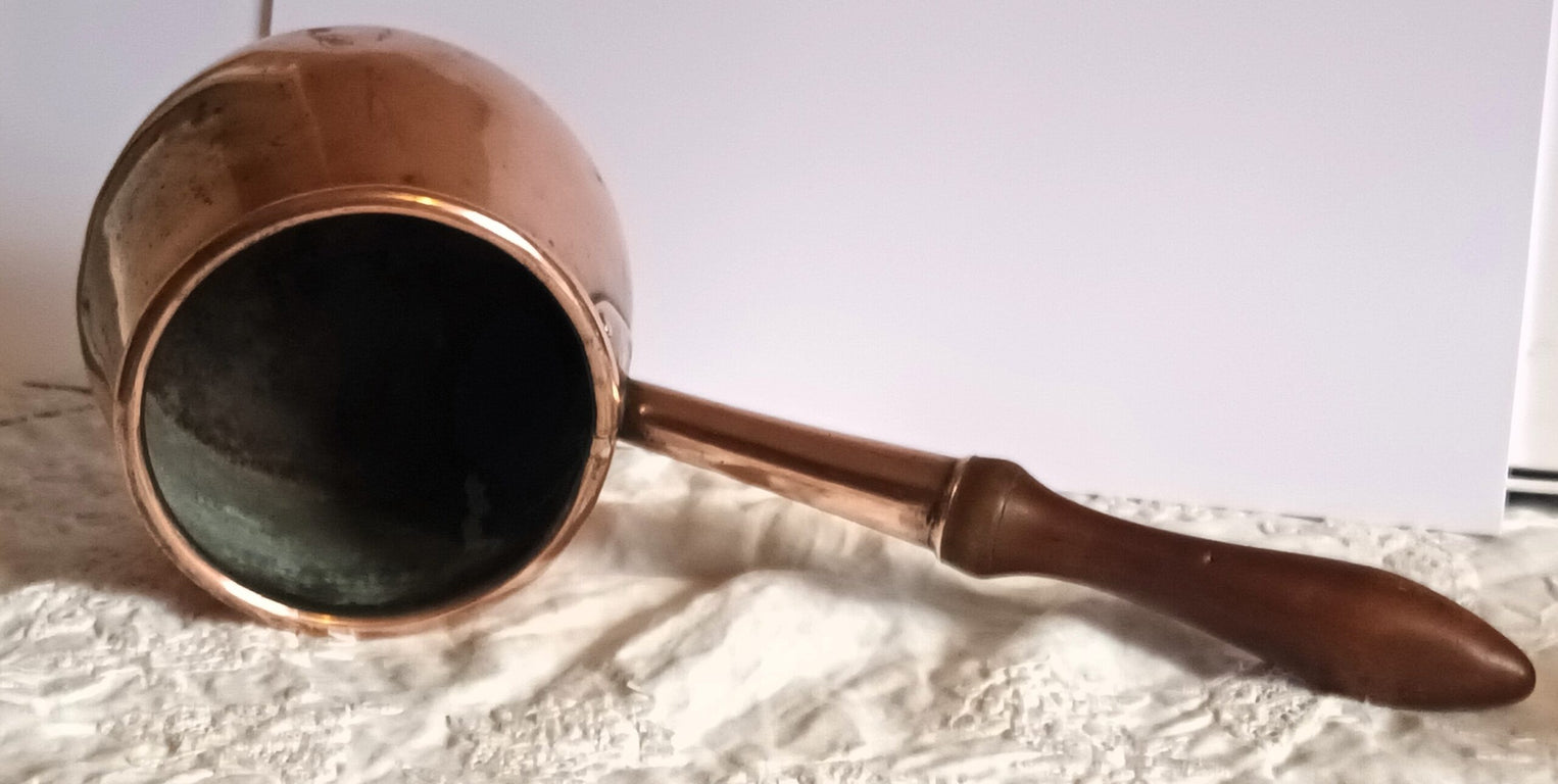 Antique Georgian Copper Brandy Warmer