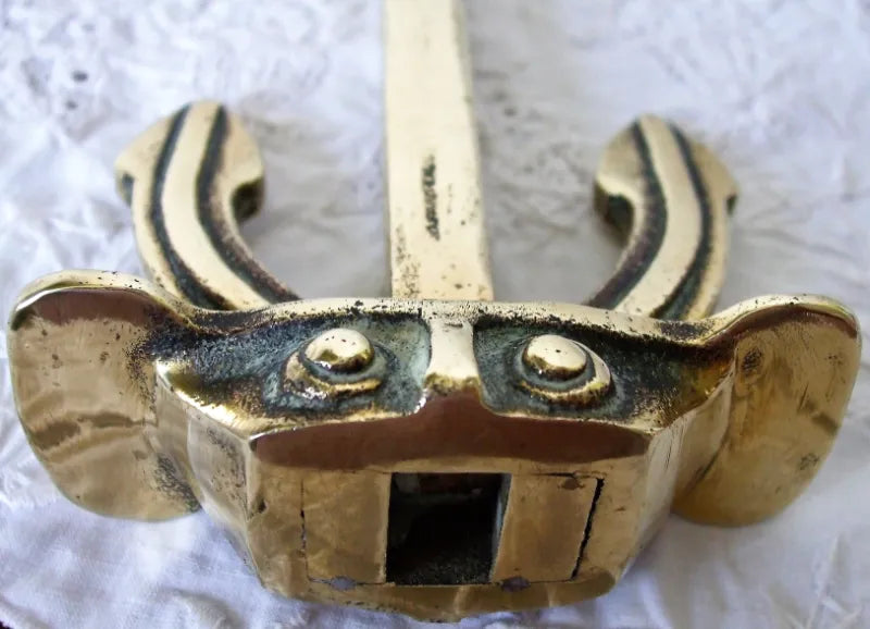Antique English or Canadian ? Brass Model Anchor