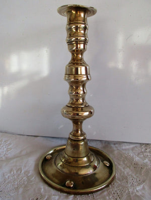 Brass Candlestick 10a