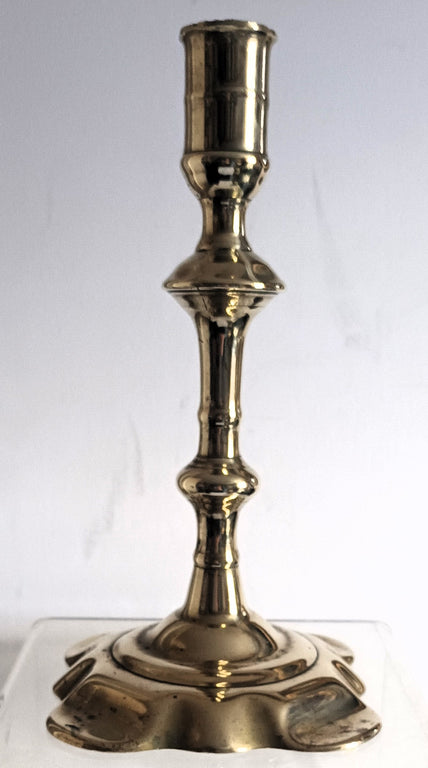 Brass Candlestick 19c