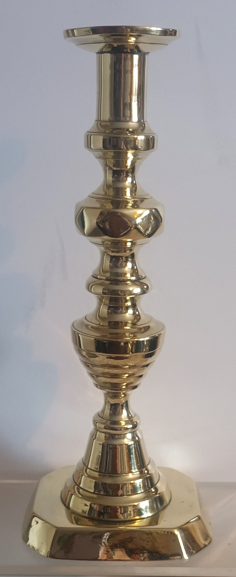 Brass Candlestick 21a