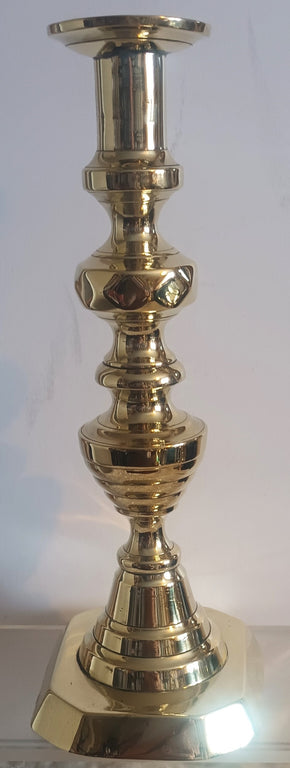 Brass Candlestick 21b