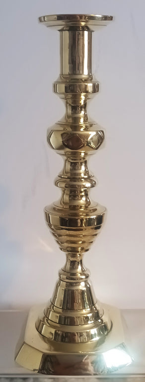 Brass Candlestick 21d