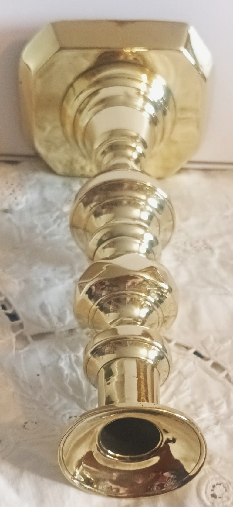Brass Candlestick 21e
